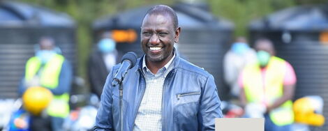 DP William Ruto addresses the youth in Nairobi on Thursday, June 25, 2020
