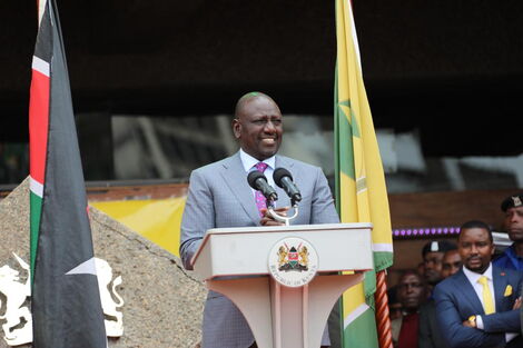 Ruto's Speech in Sakaja's Swearing-in