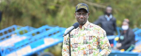 DP William Ruto addresses the youth in Westlands, Nairobi on Thursday, July 9, 2020