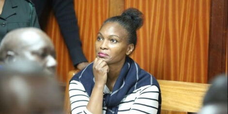 Sarah Wairimu appeared in court on October 3, 2019.