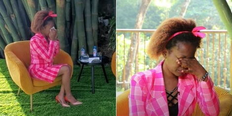 Sasha Mbote during an interview with Lynn Ngugi shared on May 20, 2022