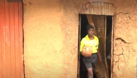 A Screengrab of One of the Students Who Has Received Help From President Uhuru Kenyatta on Thursday November 4