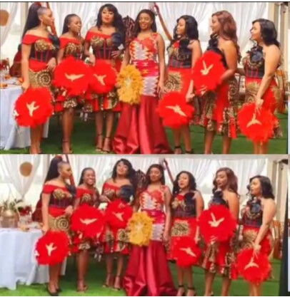 Muthoni Wa Mukiri and Her Star-studded Bridal Team