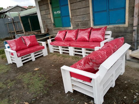 Seats created by Faimi United Furniture in Nakuru County