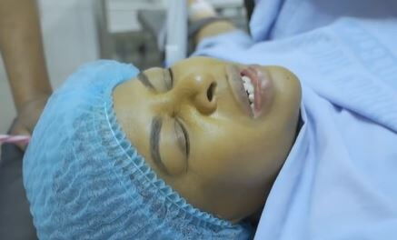 Singer Linnet Muraya alias Size 8 in hospital undergoing surgery