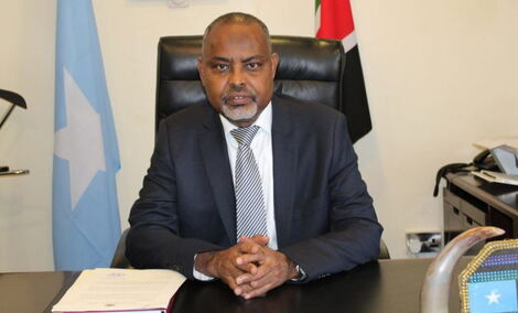 Somalia Envoy to Kenya Mohamed Nur Tarsan 