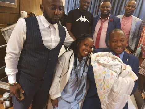 Sonko Welcomes Newborn Photos Kenyans Co Ke