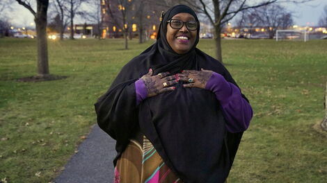 Mayor Deqa Dhalac. from South Portland