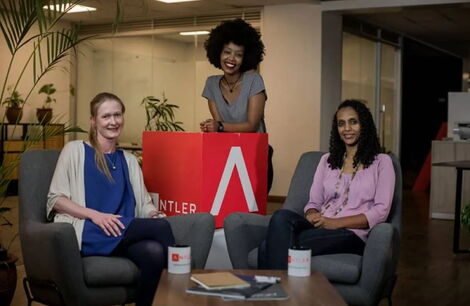 Staffers at Antler East Africa in Nairobi