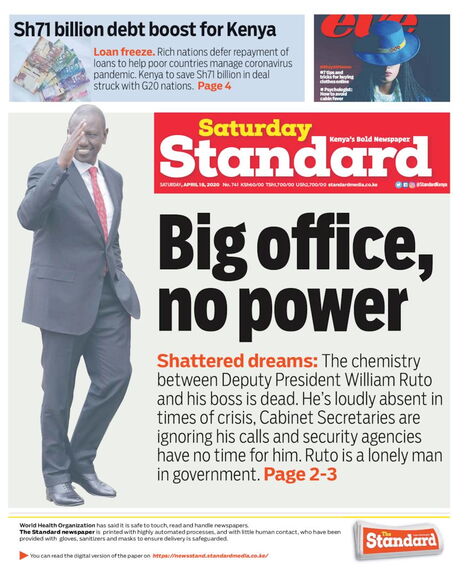 Copies Of The Standard Newspaper Burned As Ruto Condemns Headline Video Kenyans Co Ke