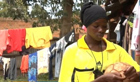 A Screengrab of One of the Students Who Has Received Help From President Uhuru Kenyatta on Thursday November 4