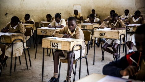 File image of students in a class