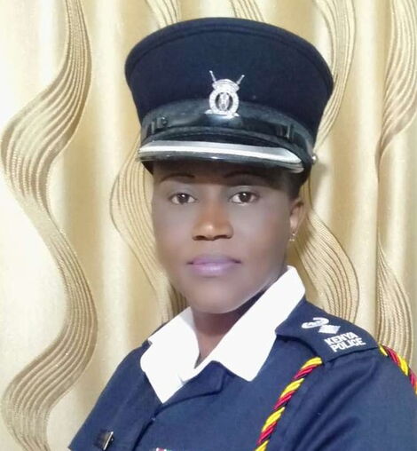 Superintendent of Police Zipporah Nderitu.