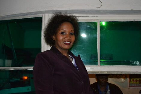  IEBC Corporate Affairs Manager and Association of Professional Broadcasters (APB) Tabitha Mutemi
