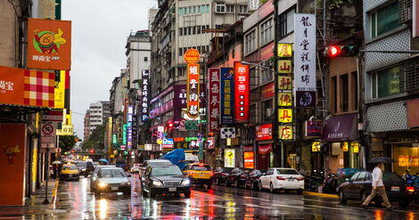 File image of Taipei capital city of Taiwan