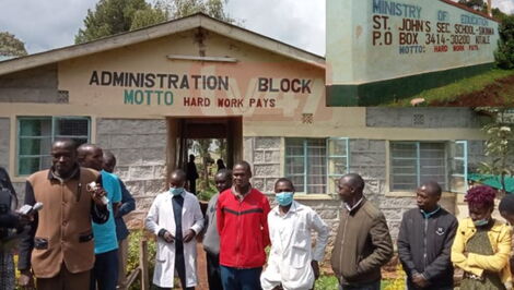 Teachers of St. Johns Secondary School.