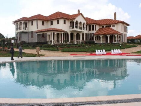 The Karen mansion occupied by Deputy President William Ruto