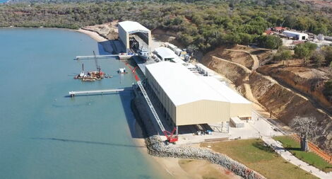The Kenya Shipyards Limited (KSL) in Mtongwe, Mombasa on Friday, December 17, 2021.