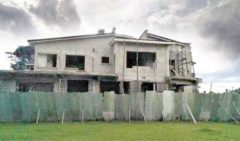 The Lamu County Government Headquarters under construction in Mokowe