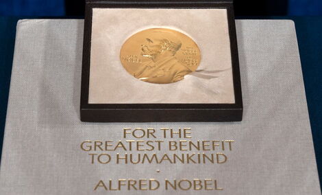 The Nobel Prize medal