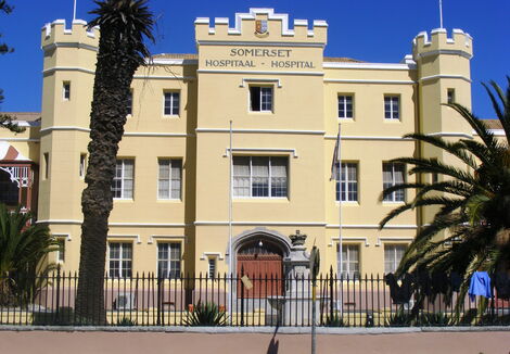The Somerset Hospital in Cape Town, South Africa.