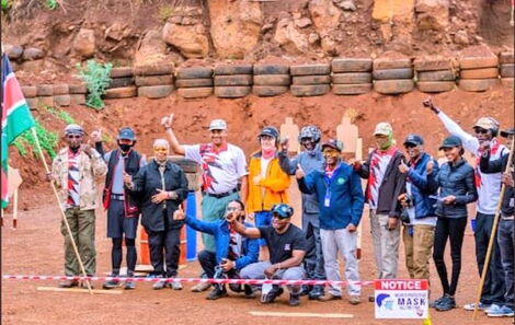 The Team Representing Kenya at the Competition.