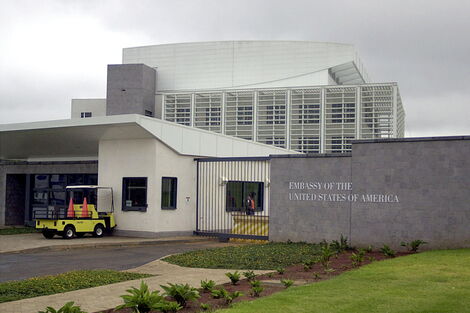 The US Embassy in Nairobi Kenya.