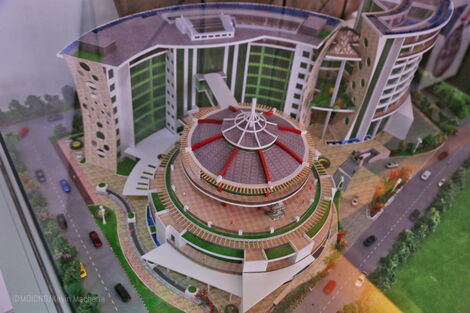 The design of the Ultra-modern Security Command Centre at Konza City 