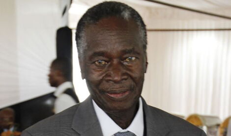 The late Cabinet Minister Nicholas Biwott