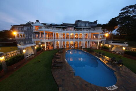 The late James Kanyotu's palatial home located in Tigoni, Kiambu county.