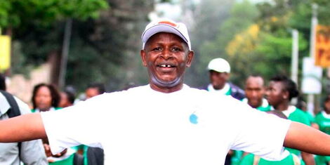 The late photo-journalist William Oeri during the Mater Heart Run on May 25, 2019