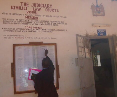 A file image of the Kimilili law courts