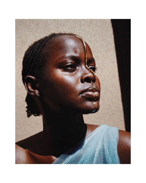 Theresia Kyalo in one of her pieces.