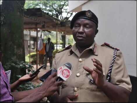 Kangethe Thuku NMS Deputy Director General during past county function
