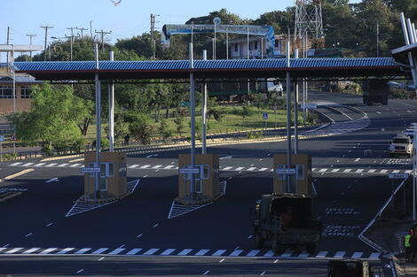 Toll stations erected at the newly built Moyale Border Post