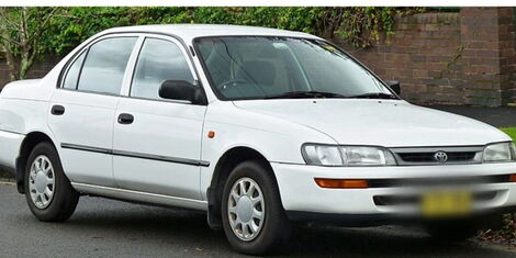 File photo of Toyota Corolla on a parking space.