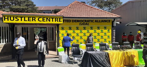 United Democratic Alliance headquarters in Kilimani, Nairobi
