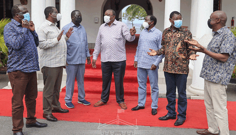 Uhuru Breaks Silence Over Ruto, Mudavadi and Wetangula Alliance