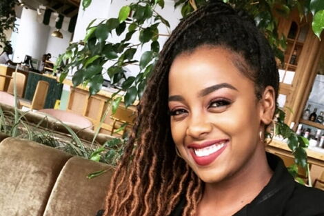 Former Tahidi High actress Jackie Matubia in an Instagram post on Monday, February 3, 2020