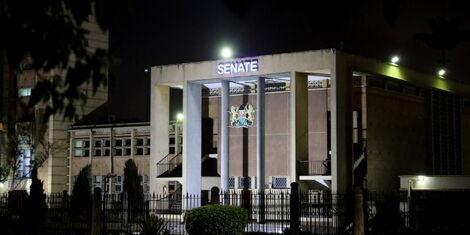 The Senate Building in Nairobi.