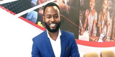 An image of BBC journalist Charles Gitonga.