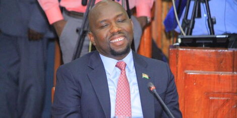 Transport CS nominee Kipchumba Murkomen appears before the National Assembly Committee on appointments on October 19, 2022.