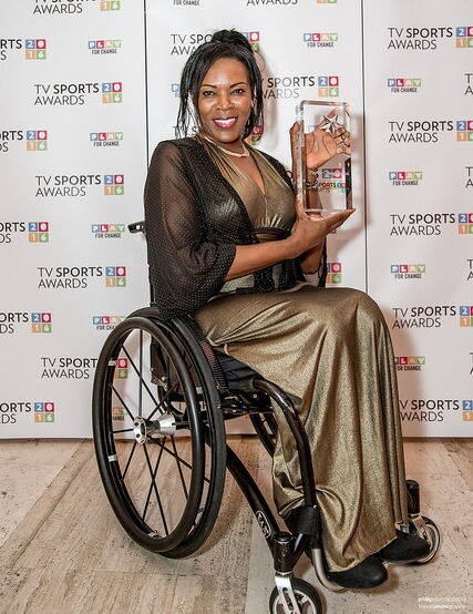 Anne Wafula Strike Kenyan-born Athlete After Receiving an Award in 2014