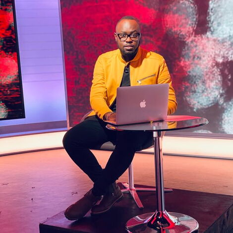 File image of BBC journalist Ian Wafula