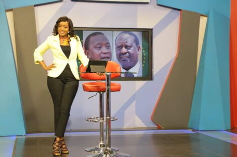 KTN News Anchor, Sophia Wanuna.