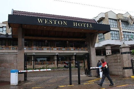 Weston Hotel located along Langata road in Nairobi