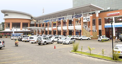 An image of Westside mall located in Nakuru county.