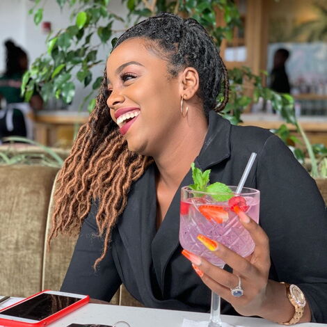 Former Tahidi High actress Jackie Matubia in an Instagram post on Friday, January 24, 2020