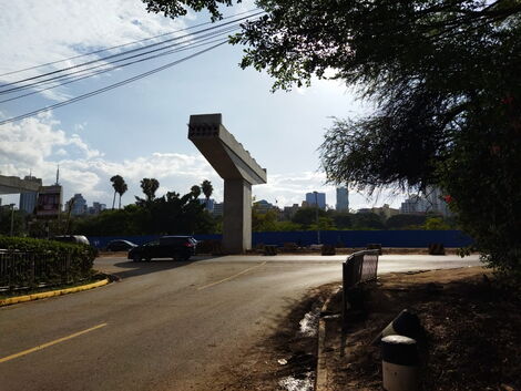 A photo of Nairobi's Uhuru Park pictured on Sunday, November 21.