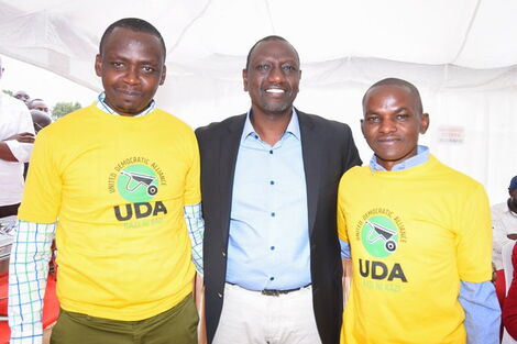 Deputy President William Ruto meets UDA candidates contesting in the upcoming by-elections for London and Hellsgate wards in Nakuru county
